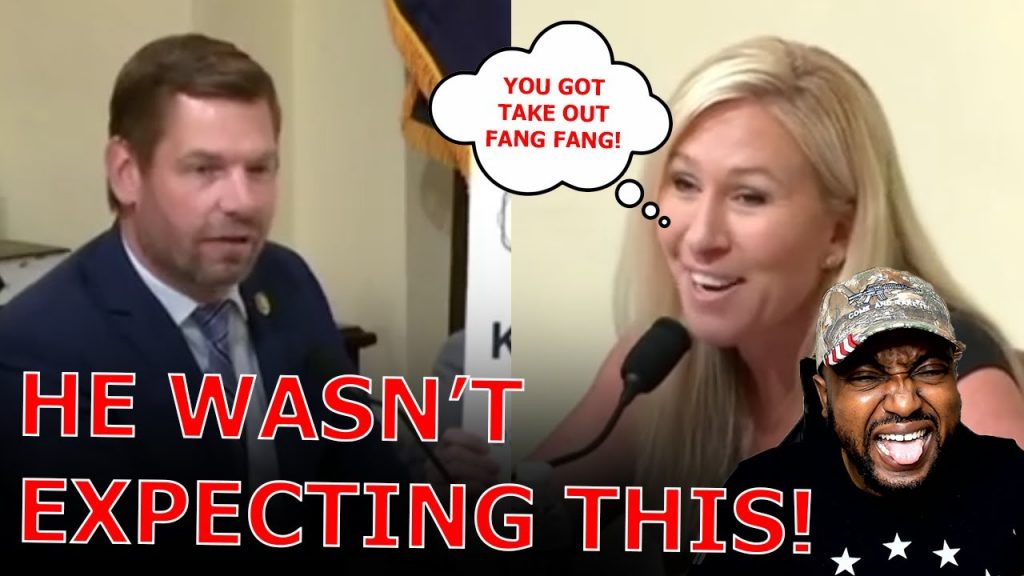 Marjorie Taylor Greene Confronts Eric Swalwell For Clapping Chinese Spy Cheeks During House Hearing!