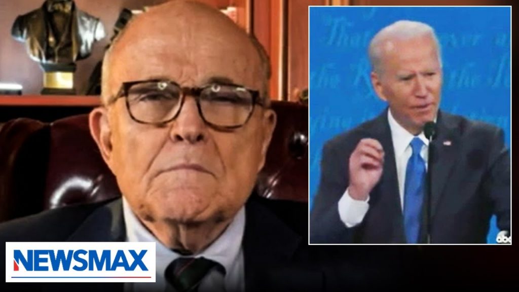 Giuliani reacts to 2020 Biden clip in light of damning new alleged corruption reports