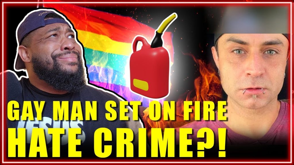 Gay Man CAUGHT ON FIRE from Alleged HATE CRIME against LGBTQ+