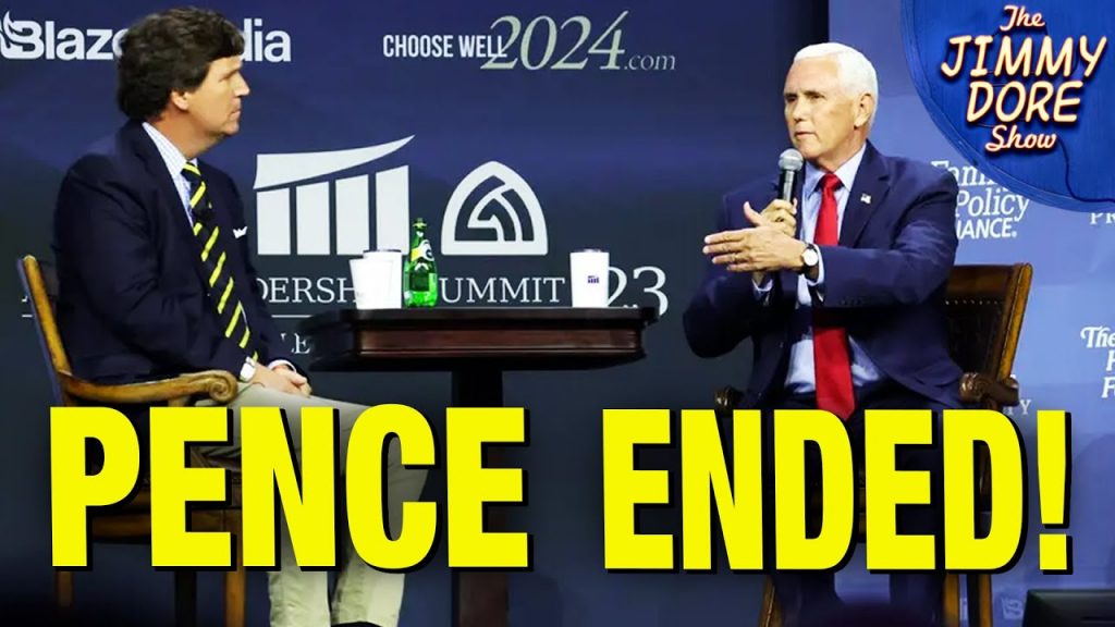 Tucker DESTROYS Mike Pence Over Support For Ukraine War