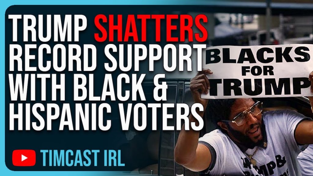 Trump SHATTERS Record Support With Black & Hispanic Voters, New Poll Shows