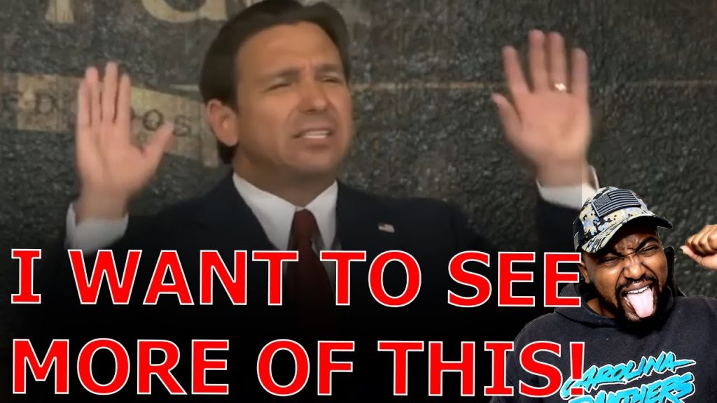 Ron DeSantis EXPLODES ON WOKE Troll Blaming Him For Black People Killed In Mass Shootings!