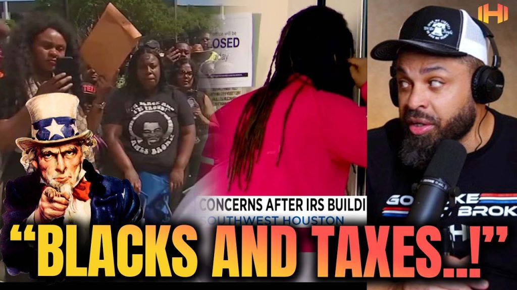 Black Community’s Dysfunction Explodes at IRS OFFICE on Tax Day