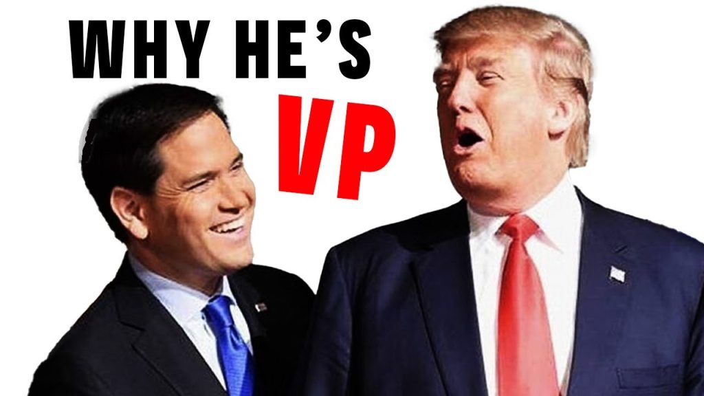 Trump Running Mate Selection  – 3 Reasons For VP Marco Rubio