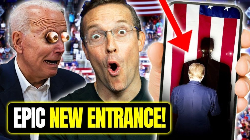 New Trump MAGA Rally Entrance is Completely EPIC! Crowd ROARS as Trump Savages Biden in Rowdy Rally