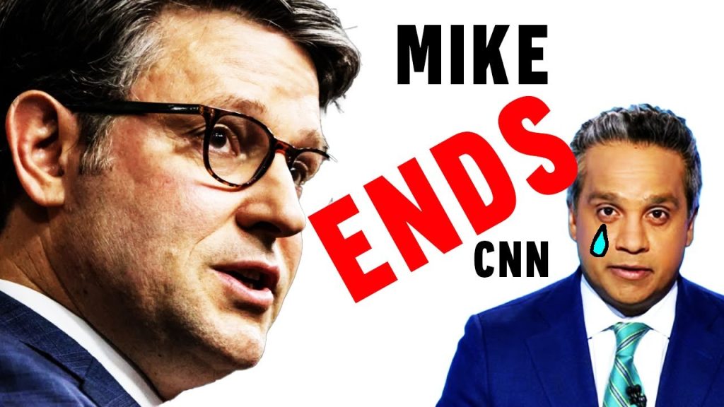 Mike Johnson ENDS CNN In 2.39 Seconds