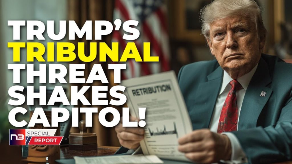 The Reckoning Is Here: Trump’s Military Tribunal Bombshell Rocks America The Reckoning Is Here: Trump’s Military Tribunal Bombshell Rocks America