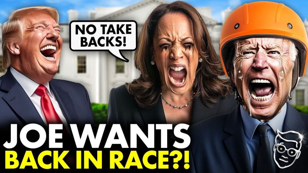 SHOCK: Joe Biden RETURNS To 2024 Race, Will CHALLENGE Kamala at DNC Convention!? Democrats RAGE