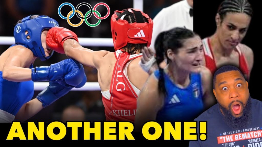MALE BOXER Makes FEMALE QUIT IN 45 Seconds in Paris Olympics Boxing Match MALE BOXER Makes FEMALE QUIT IN 45 Seconds in Paris Olympics Boxing Match