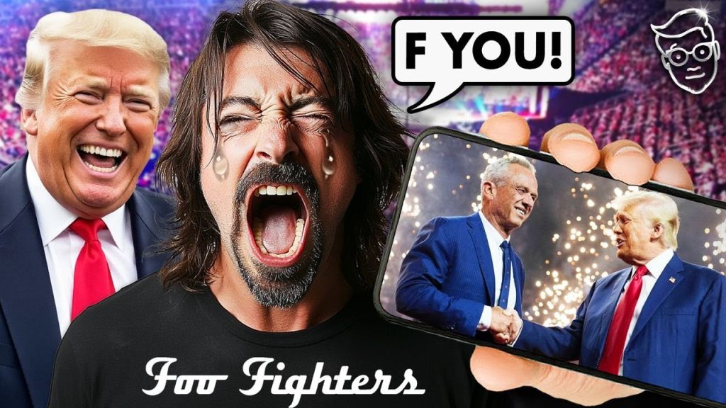 Foo Fighters’ SEETHE with RAGE after RFK Jr. ENDORSES Trump Using Their Song | Trump Drops Receipts