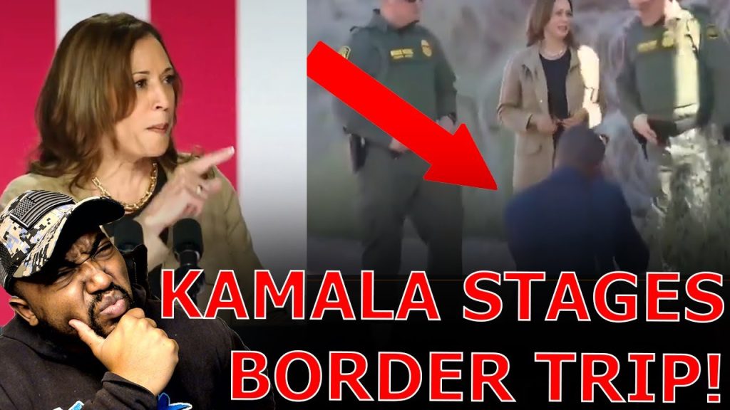 Kamala Harris BUSTED Staging Photo Op At The Border As Border Patrol DROPS DEVASTATING News!