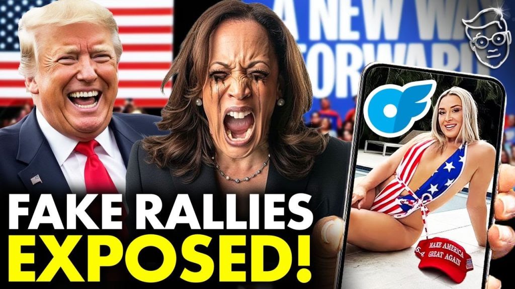 Trump Shares OnlyFans Model EXPOSING Kamala for PAYING Supporters to Go to RALLIES | ‘It’s ALL FAKE’