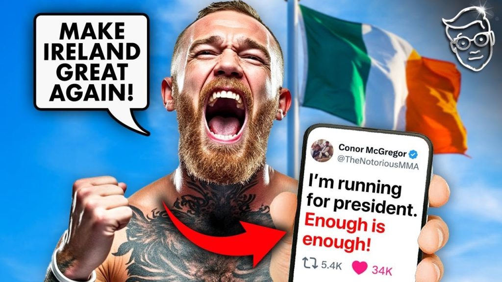 Conor McGregor Makes SHOCK Announcement: ‘I’m Running For PRESIDENT Of Ireland!’ Irishmen CHEER