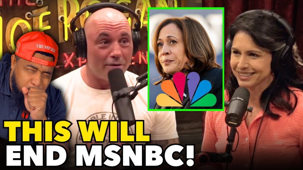 Joe Rogan, Tulsi Gabbard GO AFTER MSNBC For FALSELY Editing “Pro-Kamala” Clip!