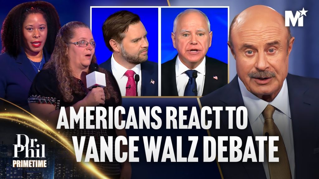 Dr. Phil: Americans React to JD Vance Tim Walz Debate | Dr. Phil Primetime