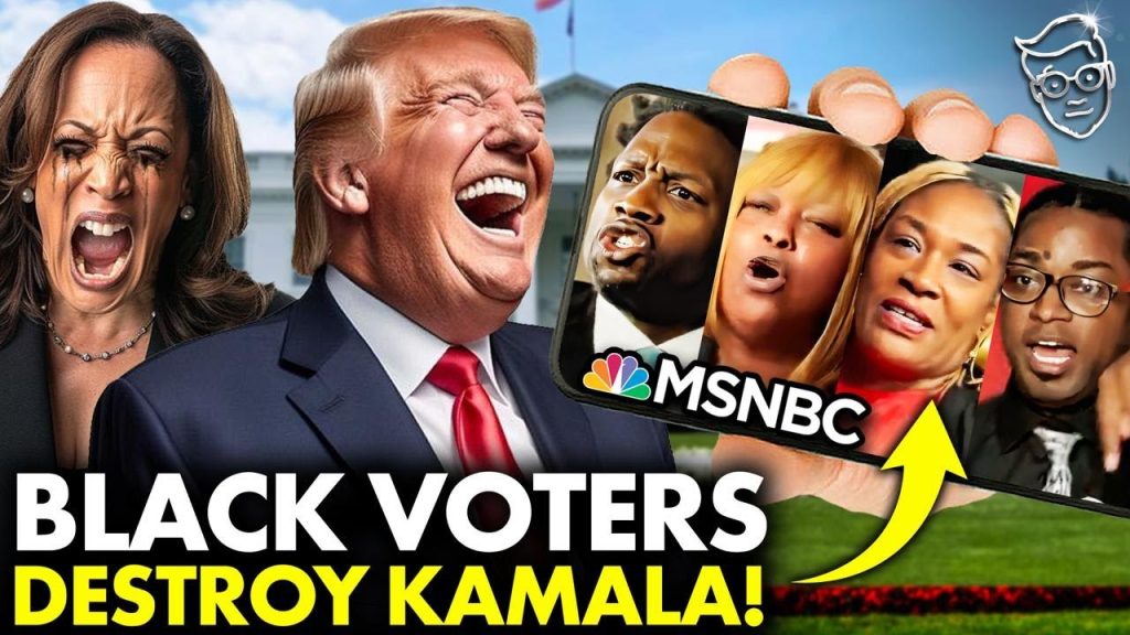 Black Voters Leave MSNBC in STUNNED Shock: ‘I’m Voting TRUMP! F*** Kamala’ Total PANIC