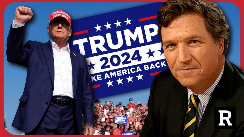 Watch the moment Tucker Carlson STUNS the crowd and says “Trump will win anyway” | Redacted