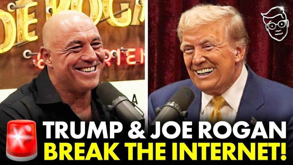 Trump & Rogan on Aliens, JFK Assassination, Ear Scars, Deep State, White House, Kamala | INSANE