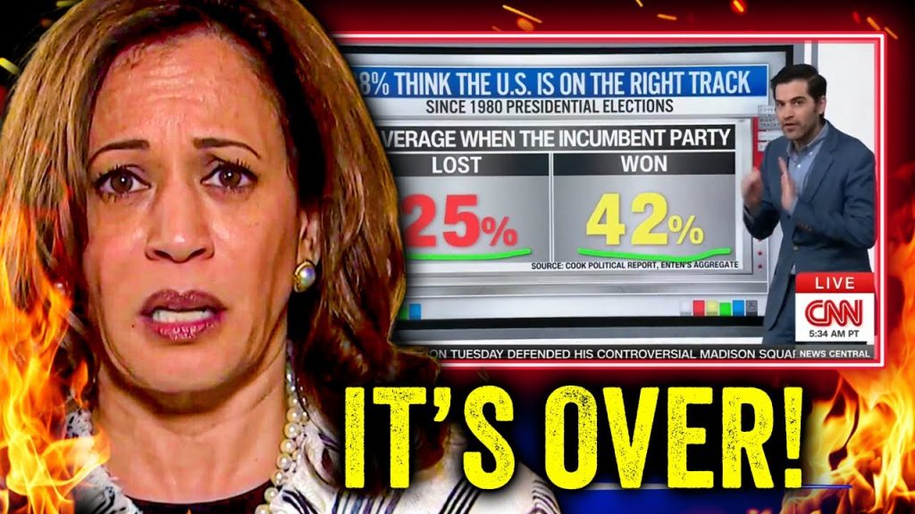 IT’S OVER! CNN ADMITS Kamala Is TOAST!!!