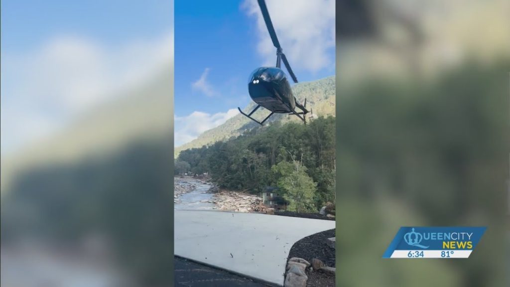 Lake Lure couple reunited after volunteer rescue pilot threated with arrest Lake Lure couple reunited after volunteer rescue pilot threated with arrest