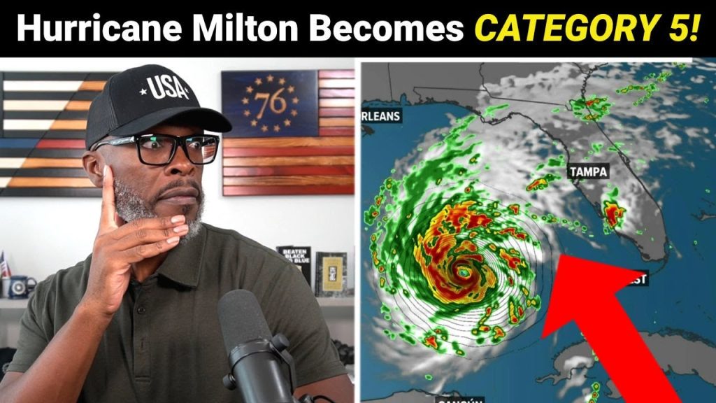 Hurricane Milton Becomes CATEGORY 5 MONSTER Before Hitting Florida!