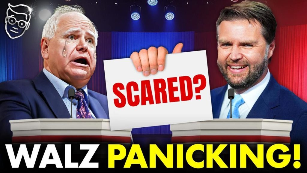 CNN Report: Tim Walz Having Panic Attacks Before Vice President Debate with JD Vance | ‘He Snapped’