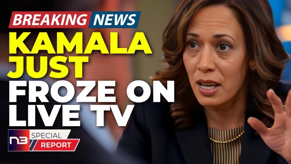 BREAKING: Kamala Just Turned to the Camera and Froze! You Won’t Believe What Happened Next! BREAKING: Kamala Just Turned to the Camera and Froze! You Won’t Believe What Happened Next!