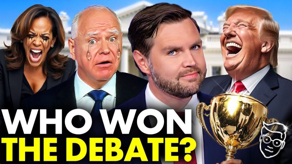 Polls Reveal Who Won The VP Debate: JD Vance CRUSHES ‘Creepy’ Tim Walz as Trump Posts SAVAGE Memes