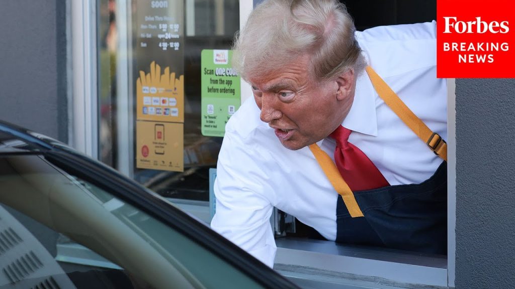 FULL VISIT: Trump Goes To McDonald’s In Pennsylvania—Works Fries, Serves Customers, Takes Questions