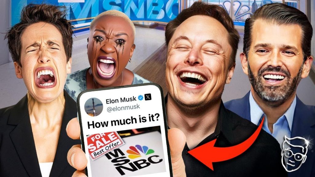 Elon Shocks World: Announces He Is BUYING MSNBC!? Internet Rejoices, Libs On Suicide Watch: