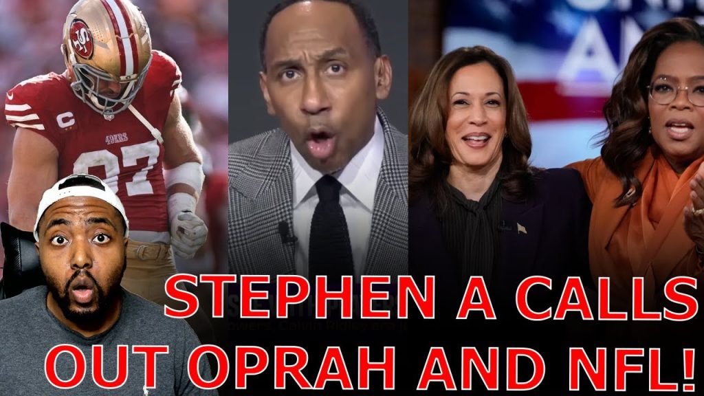 Stephen A Smith GOES OFF On Oprah For Taking Money From Kamala And NFL Speaking On Trump Dance!