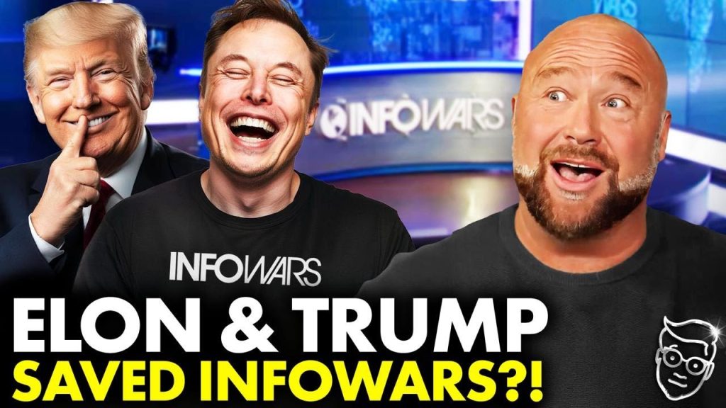 I Asked Alex Jones LIVE: ‘Is Trump And Elon SAVING InfoWars?’ | His SHOCKING Answer