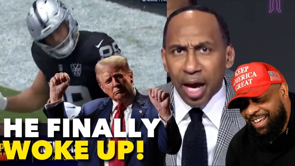 Stephen A Smith BLASTS Leftist Criticism of NFL Players Doing Trump Dance!