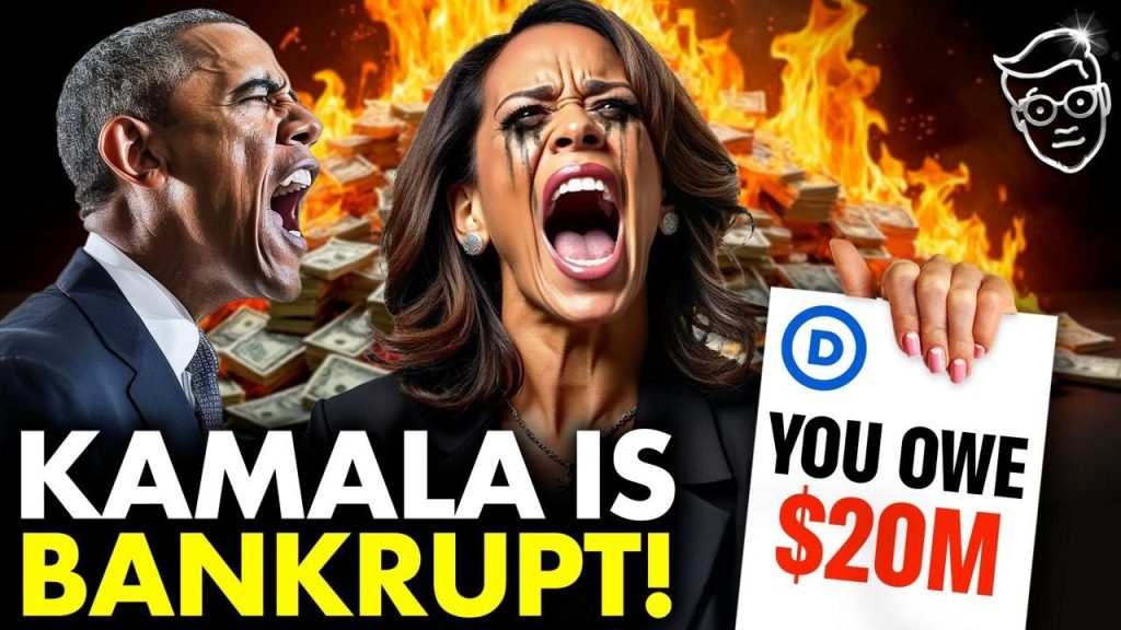 Kamala is BANKRUPT! Failed Campaign M in DEBT! Wasted MILLIONS on Diddy List Concerts, Staff RAGE