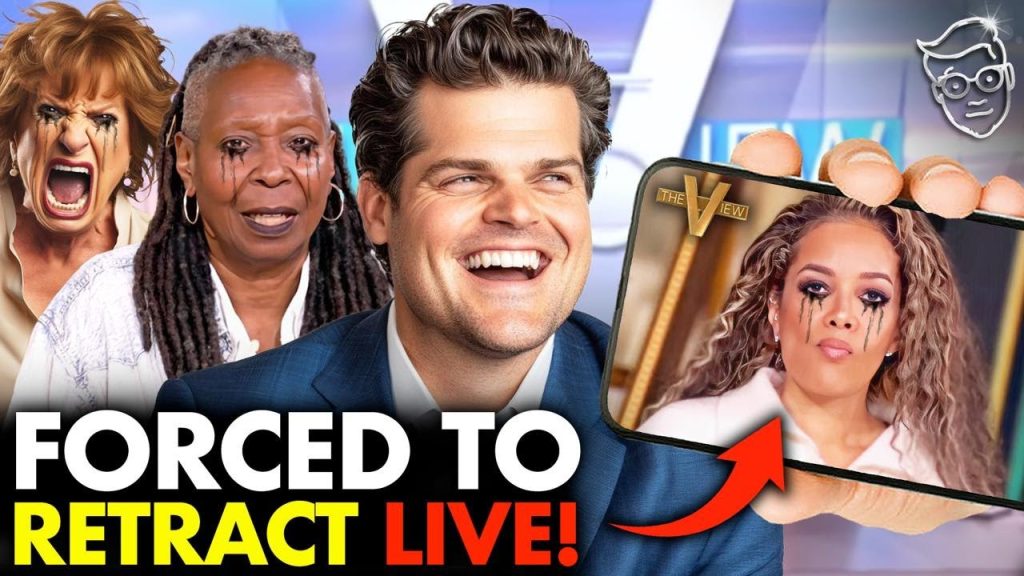 The View FORCED to Read ON AIR Apology to Matt Gaetz After Defaming Him On TV | ‘LAWSUIT!?’