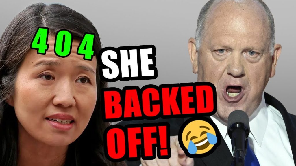 Woke Mayor BACKTRACKS after picking a fight with THE BORDER CZAR !!!