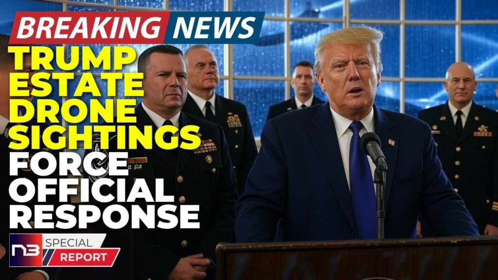 BREAKING: Officials Finally Speak Out After “Drones” Caught Over Trump’s Bedminster Estate!