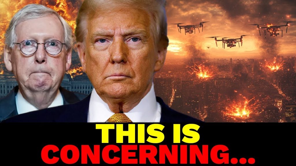 McConnell ATTACKS Trump | HUGE Update on MILITARY DRONES mission!!