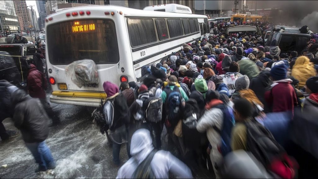 Terrified Migrants Flee NYC… as 25 Shelters Close