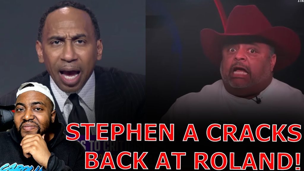 Stephen A Smith GOES OFF On Roland Martin And His WOKE PANEL Crying Over Him Criticizing Democrats!