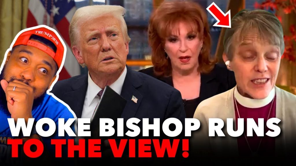 Trump DROPS THE HAMMER On Woke Bishop on The View