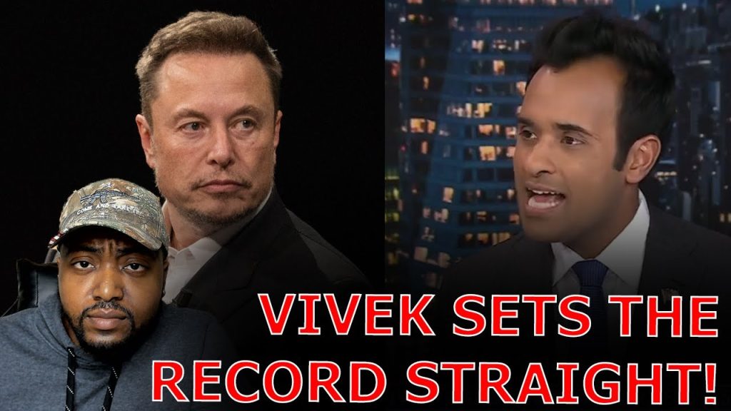 Vivek Ramaswamy SETS THE RECORD STRAIGHT On Elon Musk After Leaving DOGE To Run For Governor!