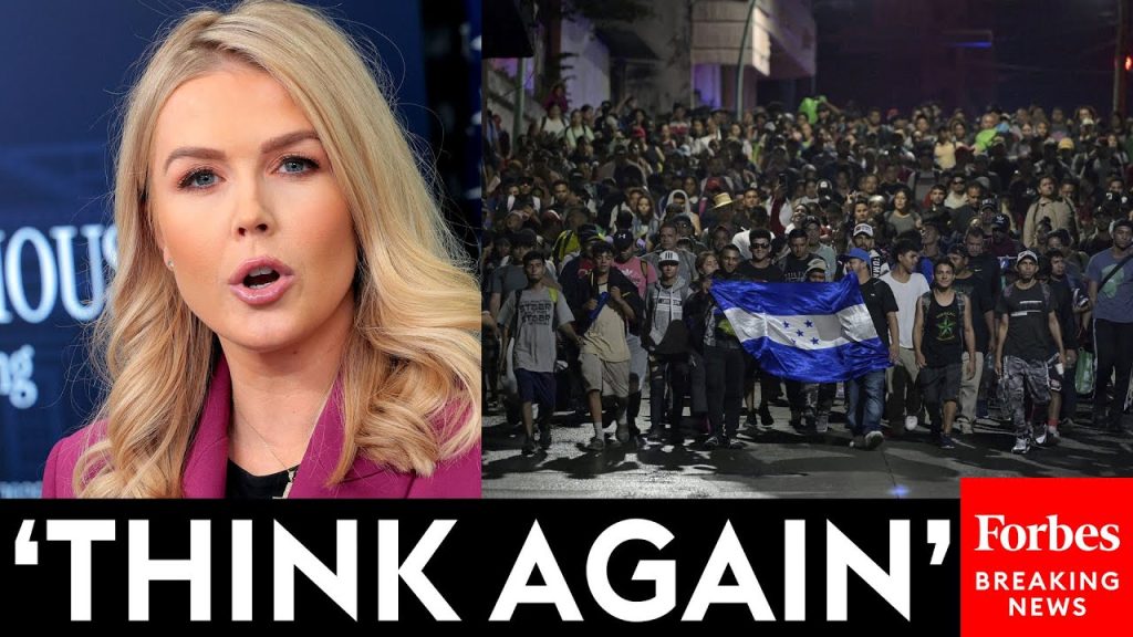 Karoline Leavitt Issues Blunt Warning To Would-Be Illegal Immigrants