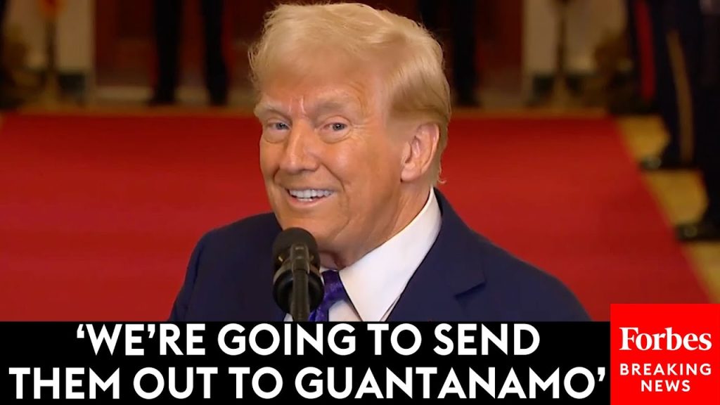 BREAKING: Trump Announces Executive Order To Create 30,000-Person Migrant Facility At Guantanamo Bay