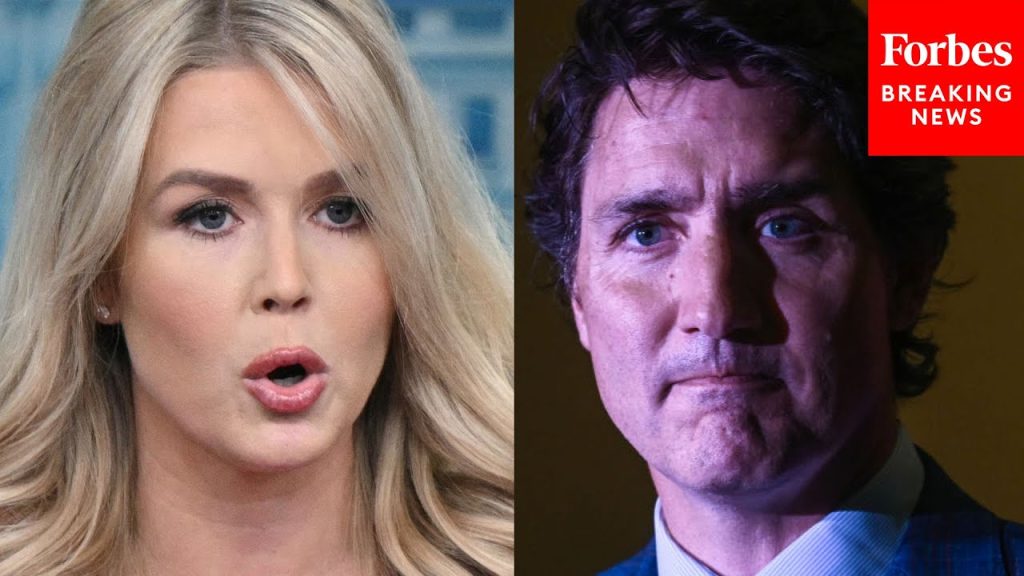 Karoline Leavitt Issues Direct Warning To Canada’s Justin Trudeau Over His ‘Outlandish Comments’