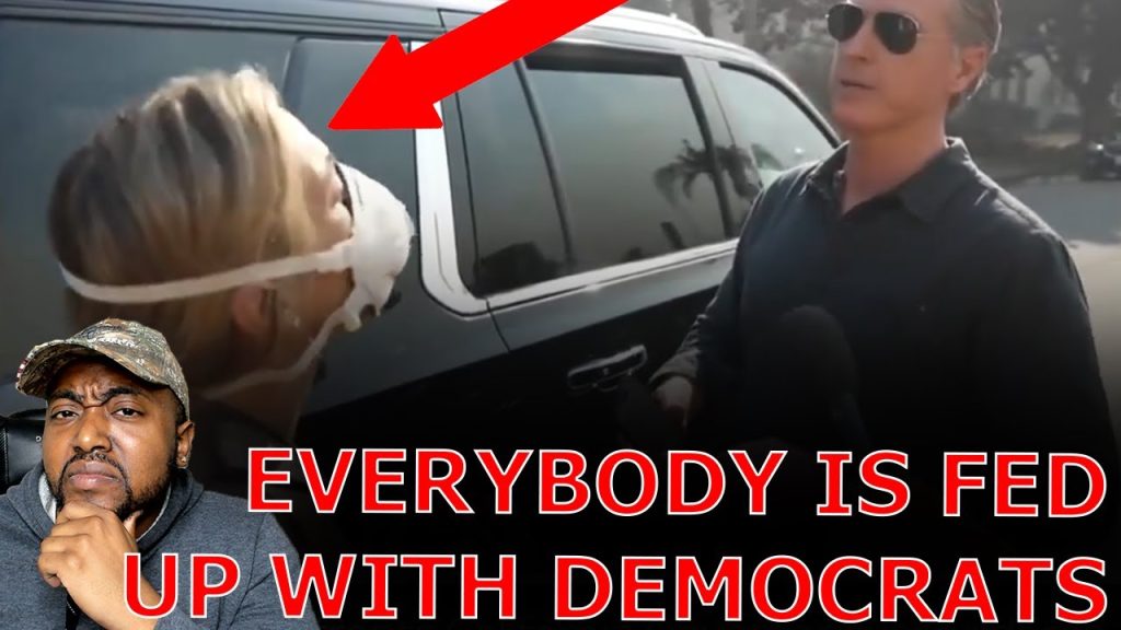 Woman Losing EVERYTHING CONFRONTS Gavin Newsom As Democrats Accidently DECLARE MASS LA EVACUATION!