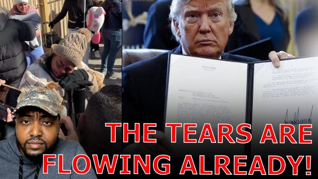 Migrants BREAK DOWN IN TEARS After Trump SHUTS DOWN Border And Starts MASS DEPORTATIONS On Day One!