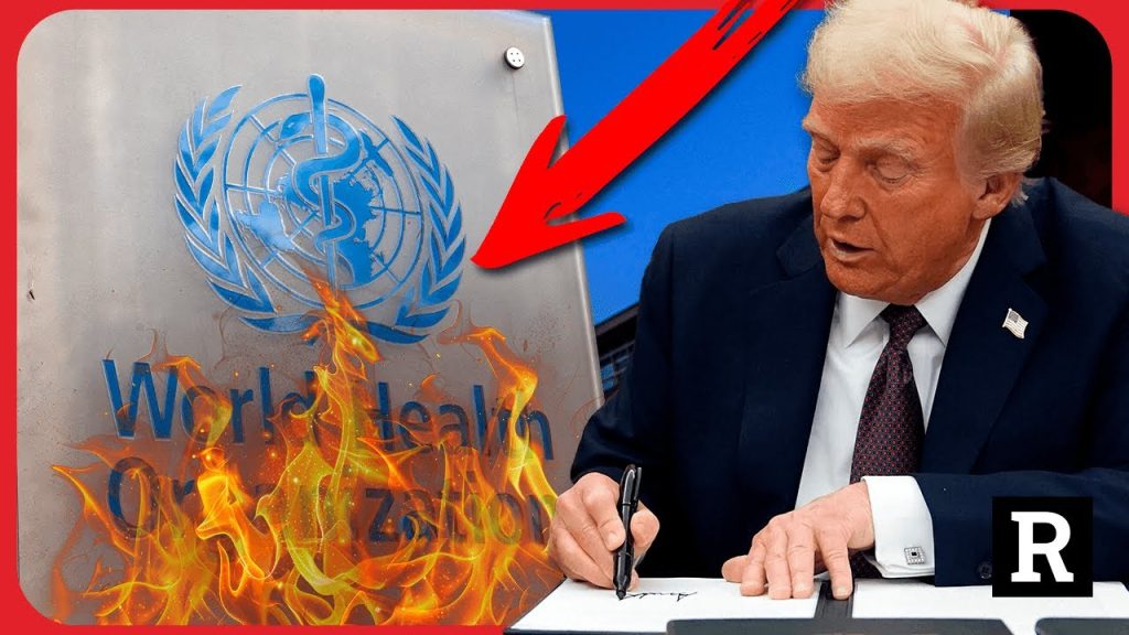 Trump just DESTROYED the WHO with the stroke of a pen | Redacted w Natali and Clayton Morris