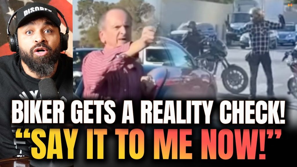 Old Man PULLS Gun on Road Raging Bikers Threatening Him!