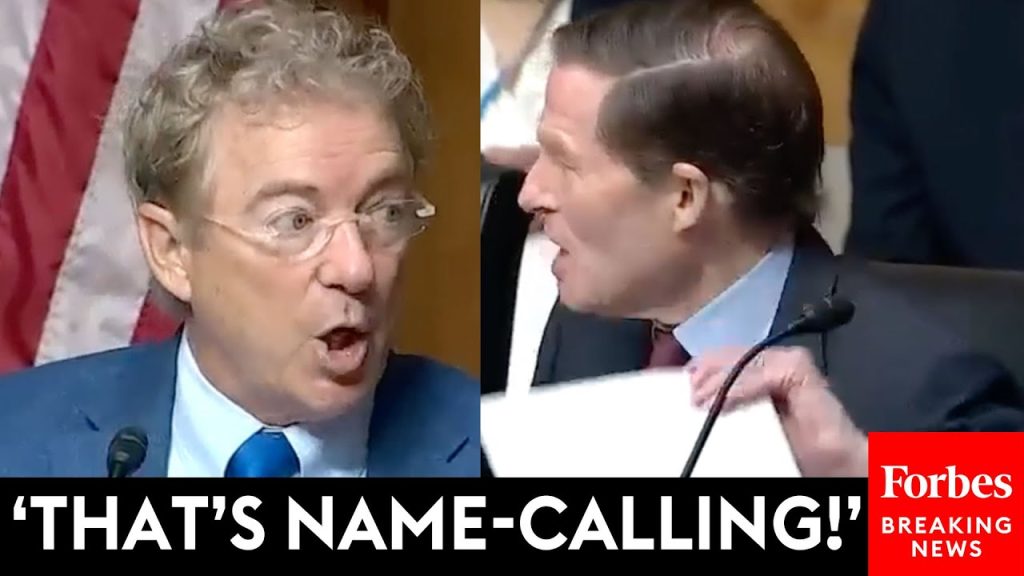 TENSE: Rand Paul Accuses Blumenthal Of ‘Personal Attack On Me’ To His Face At USAID-Centric Hearing